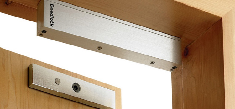 Magnetic lock installation Galt